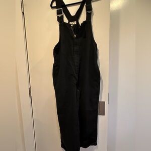 Free People Black Women's Overalls - Oversized - NWOT